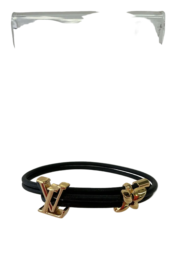 Louis Vuitton Black Bloom Bracelet