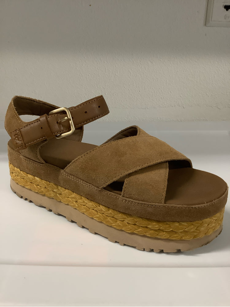 Ugg Shoe Size 8 Brown Aubrey Sandals