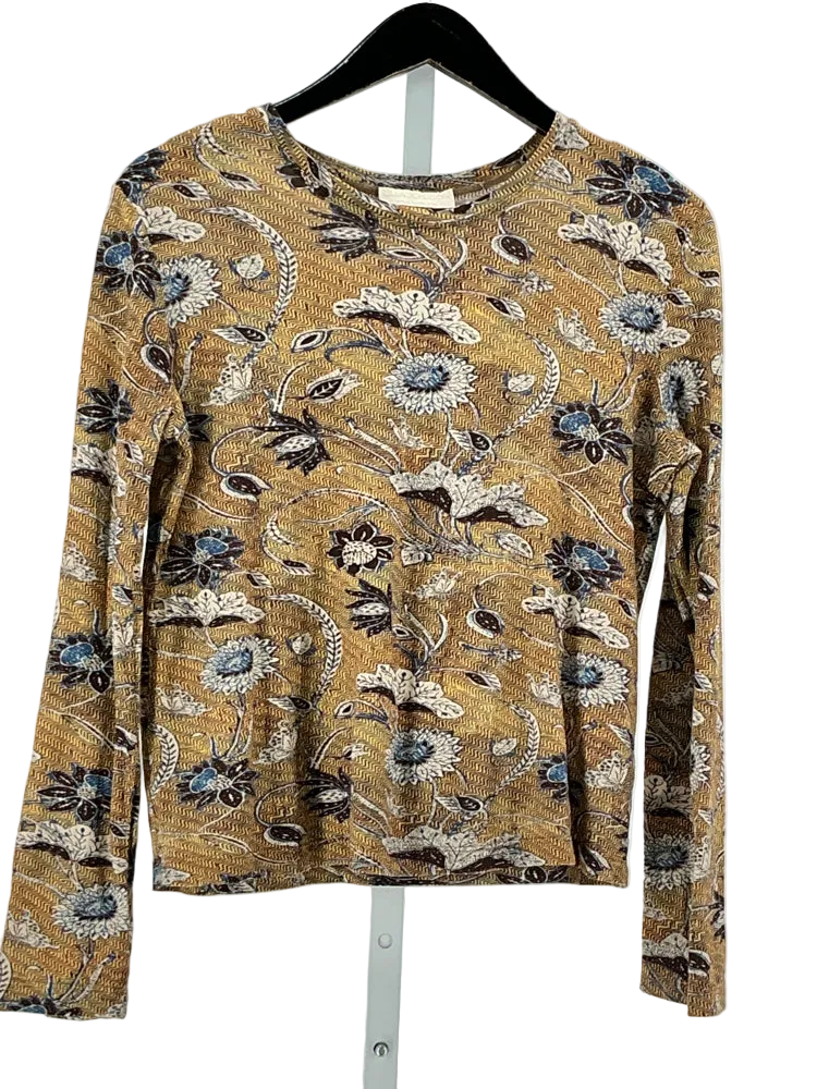 Ulla johnson Size M Brown Multi Shirt