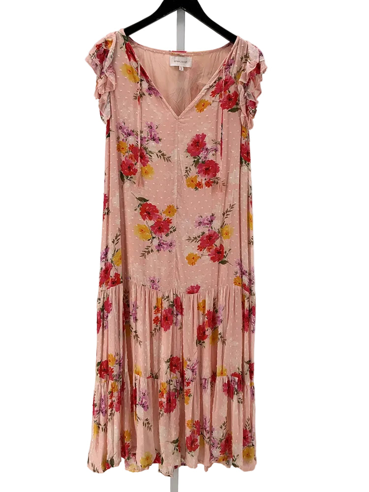 Dear John Size M Pink multi Dress