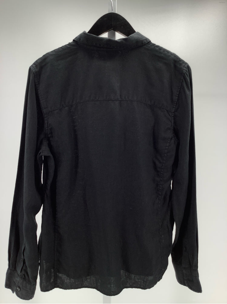 Jcrew Size 10 Black Shirt