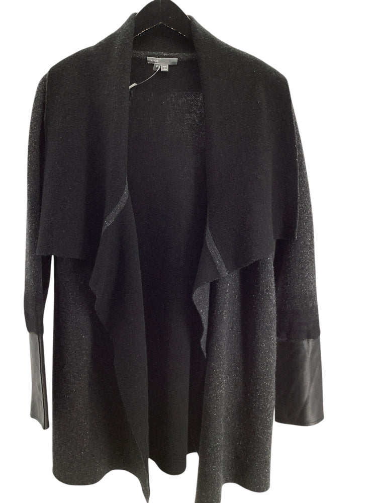 Vince Size S Black & Gray Cardigan