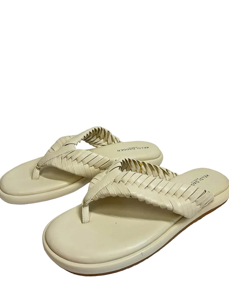 Kelsi Dagger Shoe Size 9 Cream Sandals
