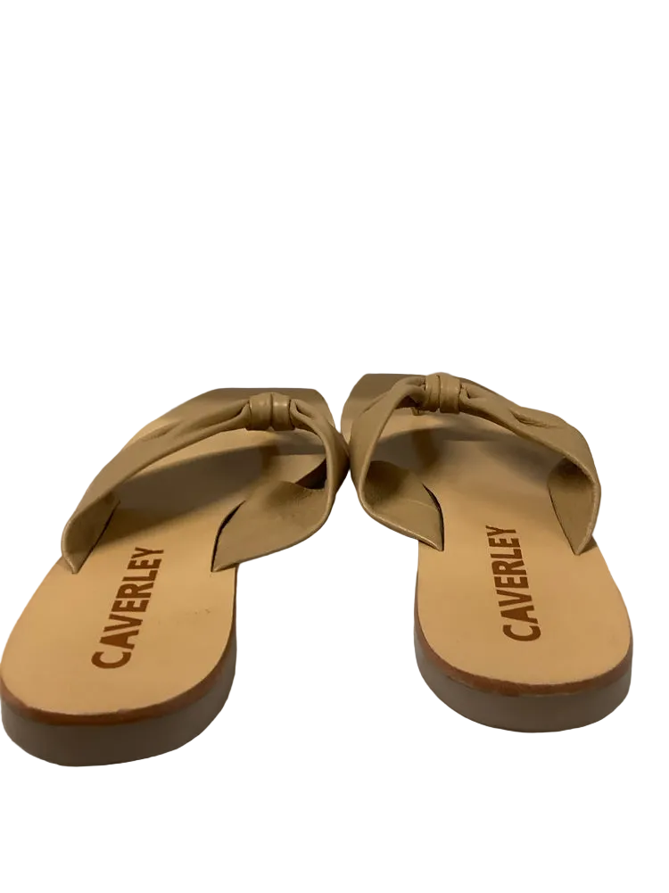 Caverley Shoe Size 11 Tan Jules Flip Flops