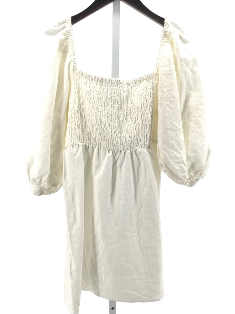 Tuckernuck Size L White Annie Dress