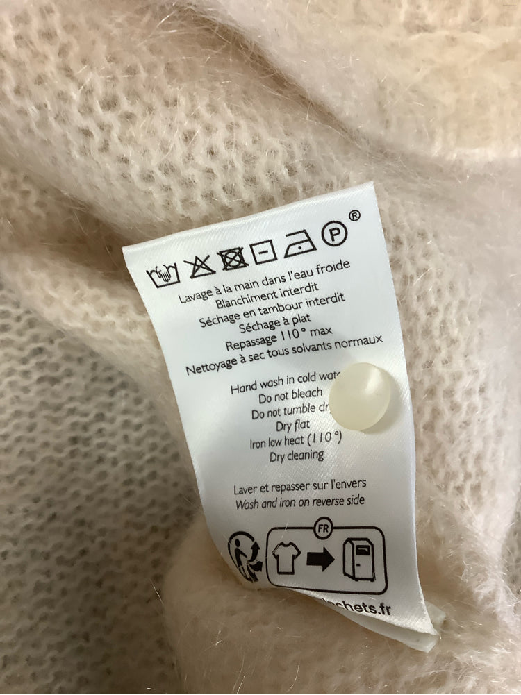 La Maille Sezane Size M Tan Kethy Sweater