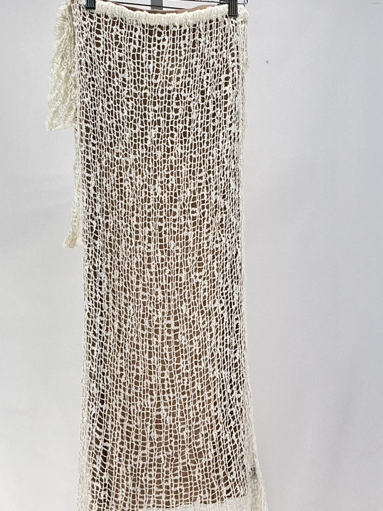 Meshki Size S Cream Dress