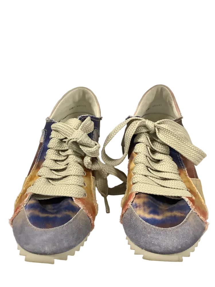 Raquel Allegra Shoe Size 6.5 Blue Multi Cristina Sneakers