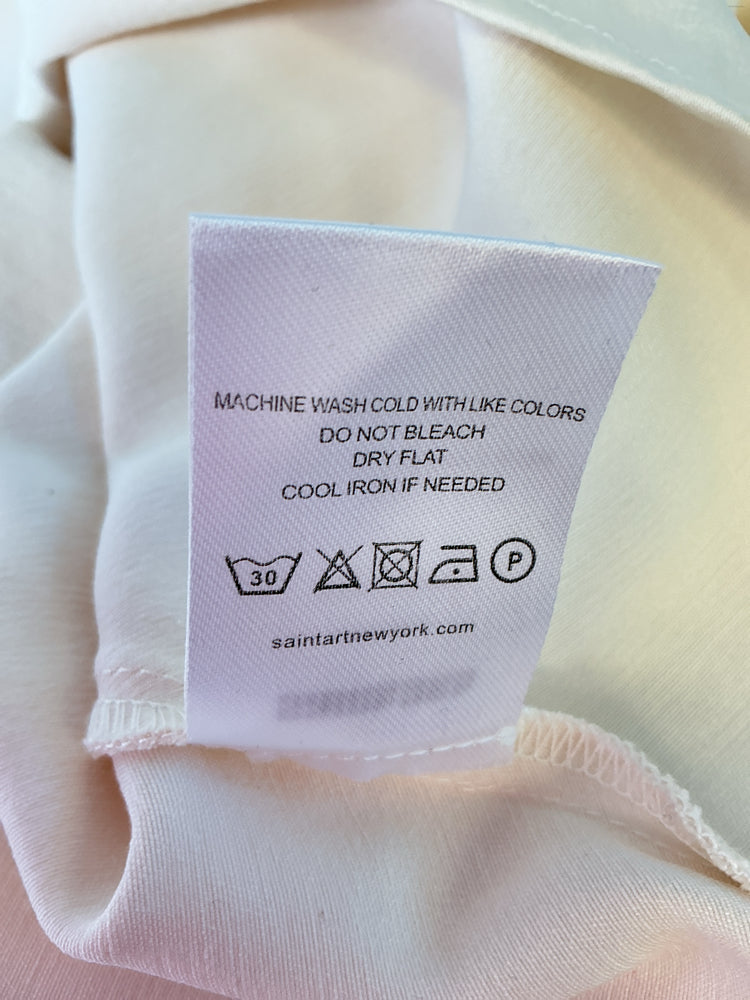 Saint Art Size S Cream Dress