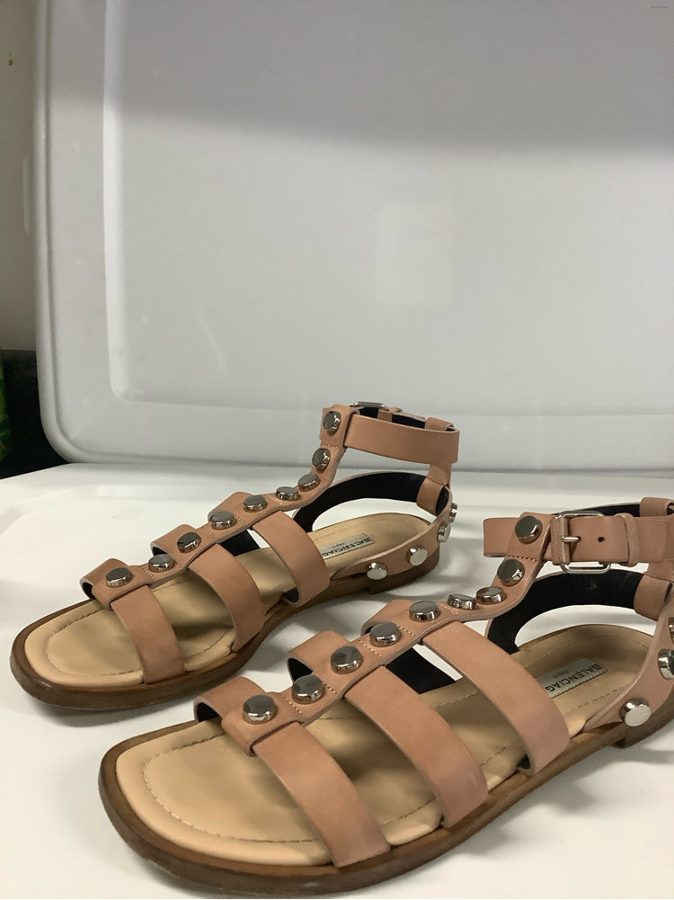Balenciaga Shoe Size 8 Tan Sandals
