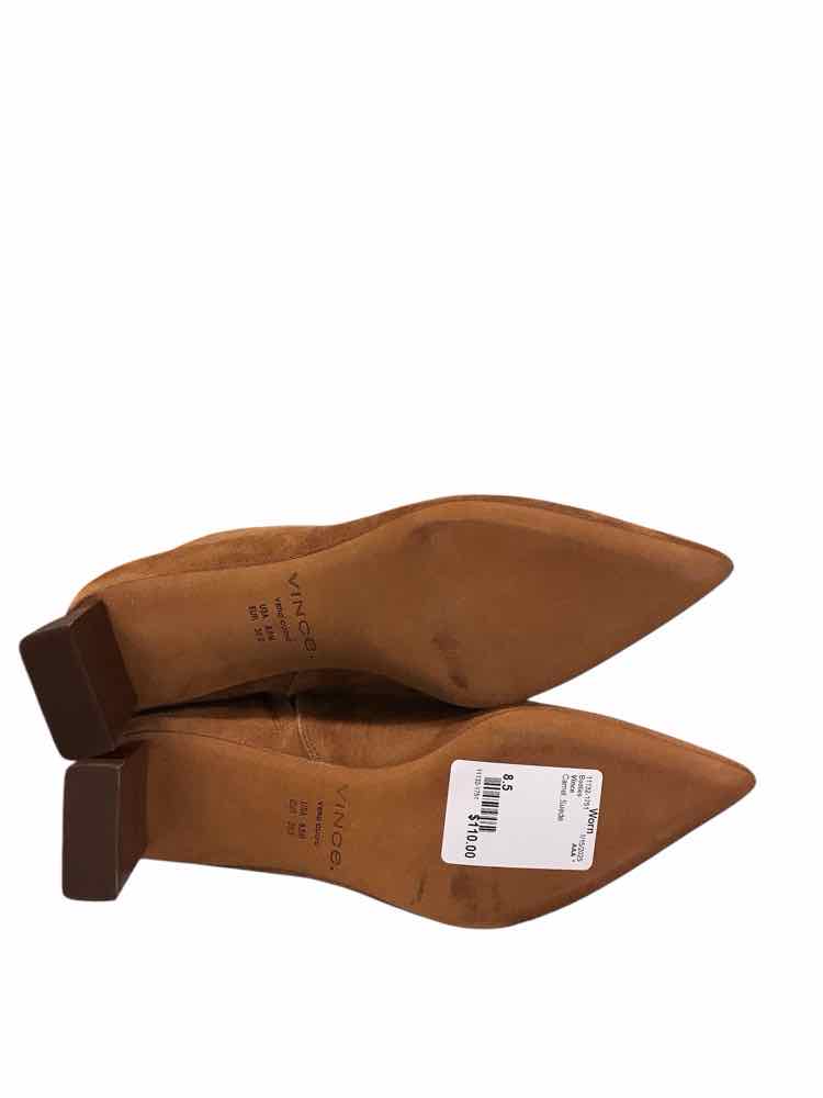 Vince Shoe Size 8.5 Camel Booties