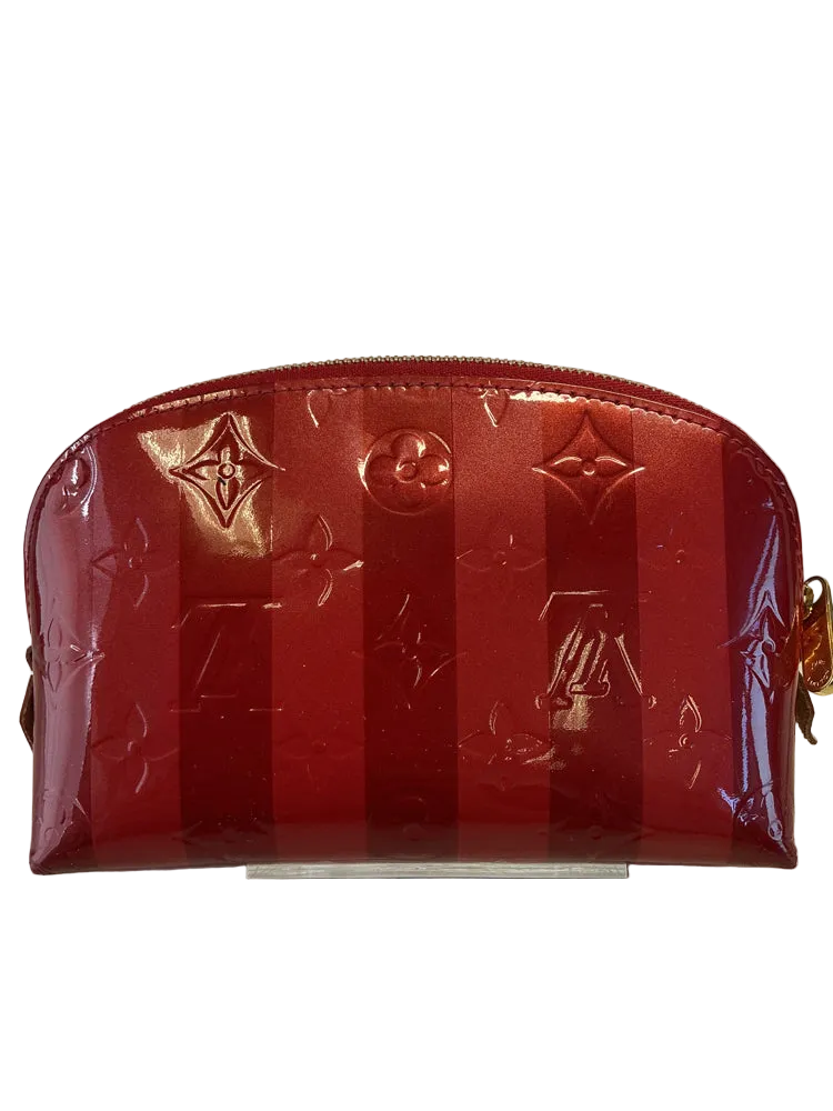 Louis Vuitton Red Cosmetic Pouch