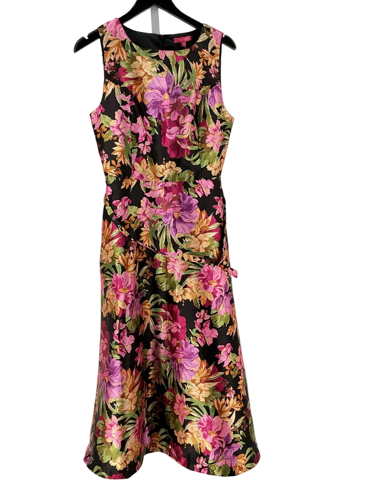 Flying Tomato Size M Black multi Dress