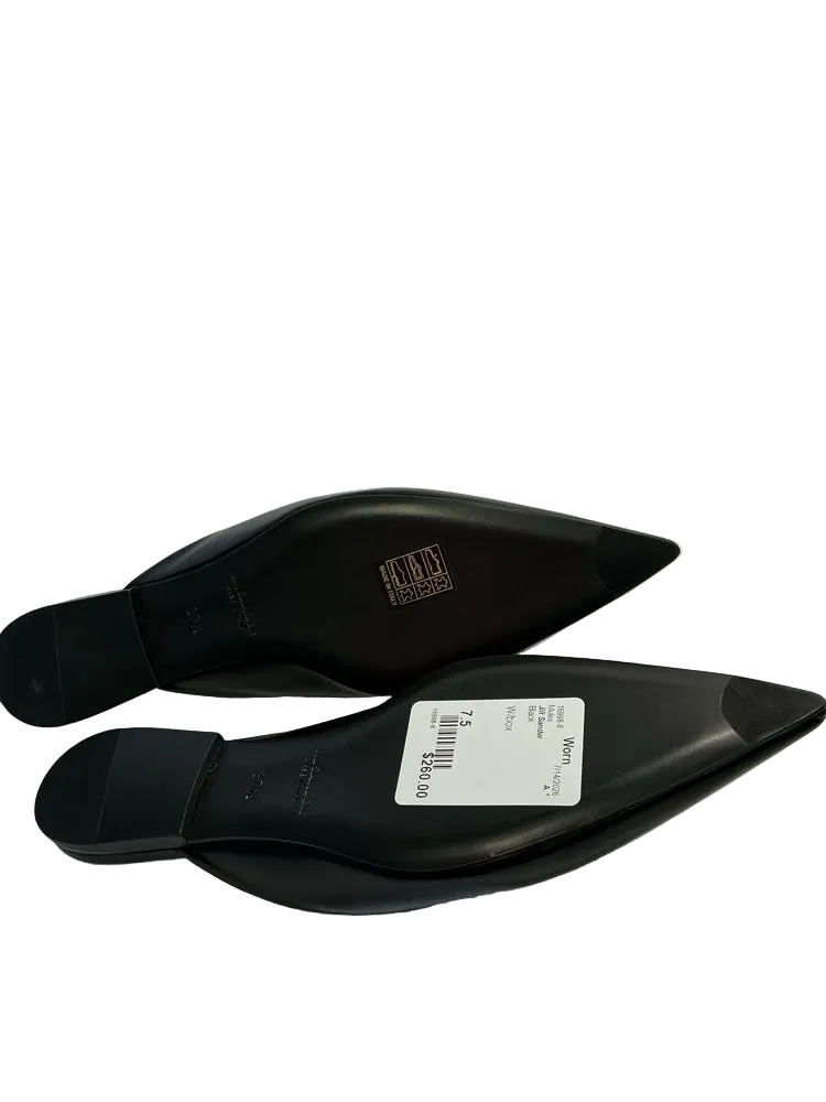 Jill Sander Shoe Size 7.5 Black Mules