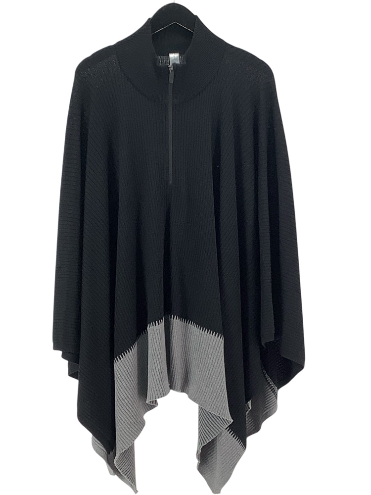 lululemon Size One Size Black & Gray Poncho