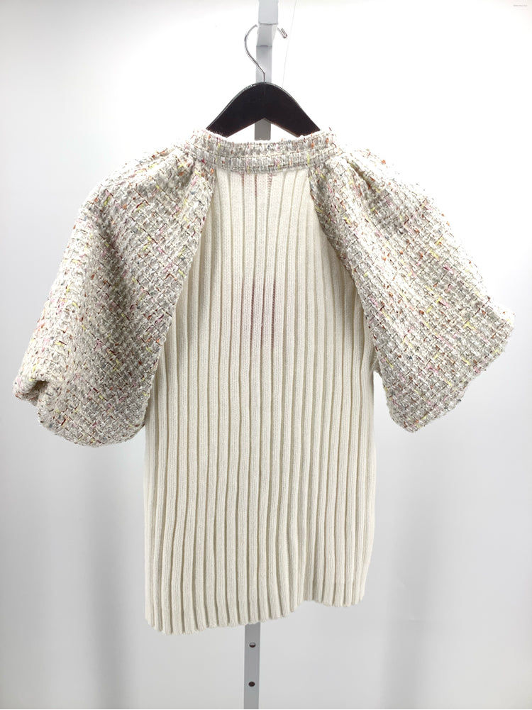 THML Size M White multi Sweater