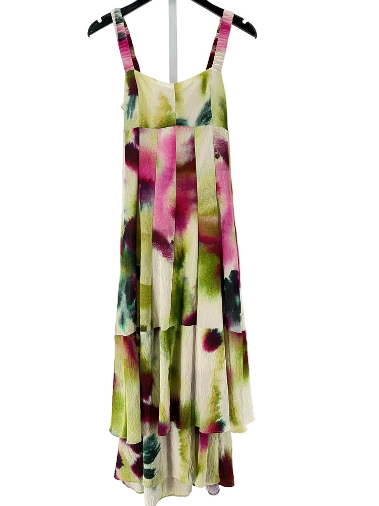 by anthropologie Size 0 Tan Multi Dress