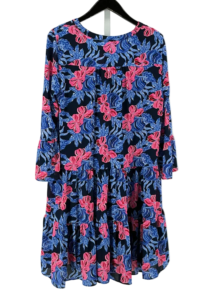 Lilly Pulitzer Size 12 Navy multi Dress