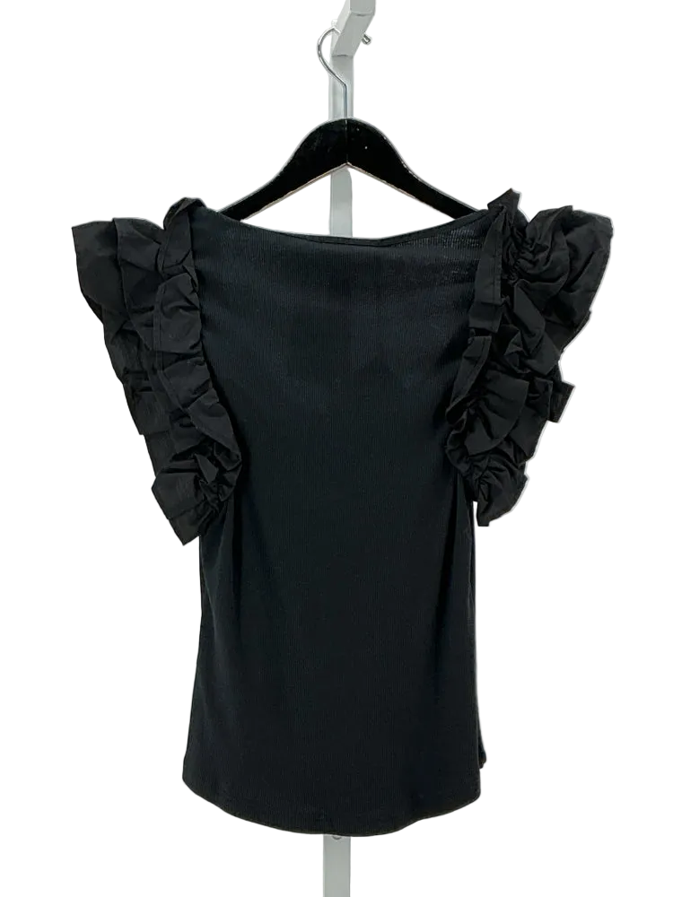 Ulla johnson Size L Black Shirt