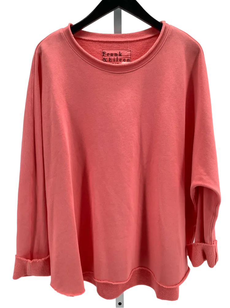 Frank & Eileen Size XL Pink Sweatshirt