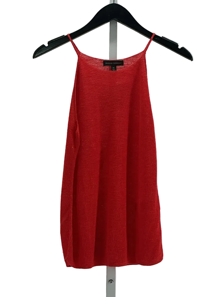 Banana Republic Size XS Red Halter