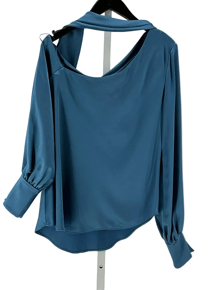 Simkhai Size M Blue Alice Shirt
