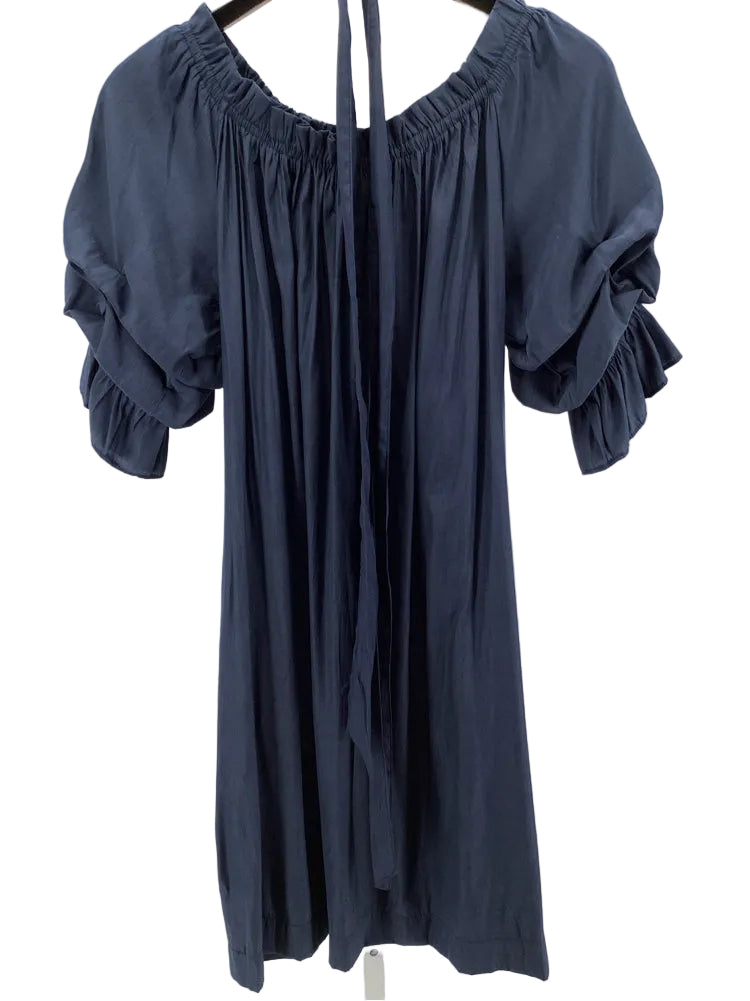 Mer Sea Size S Navy Tulum Dress