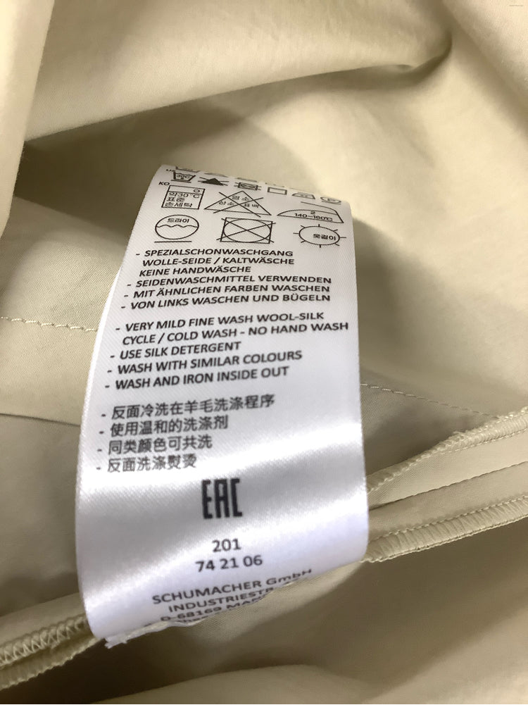 Dorothee Schumacher Size 6 Tan & Black Shirt