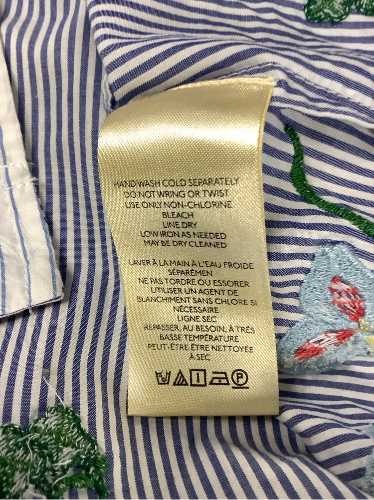 Pernille Rosenkilde Size S Blue Multi Shirt