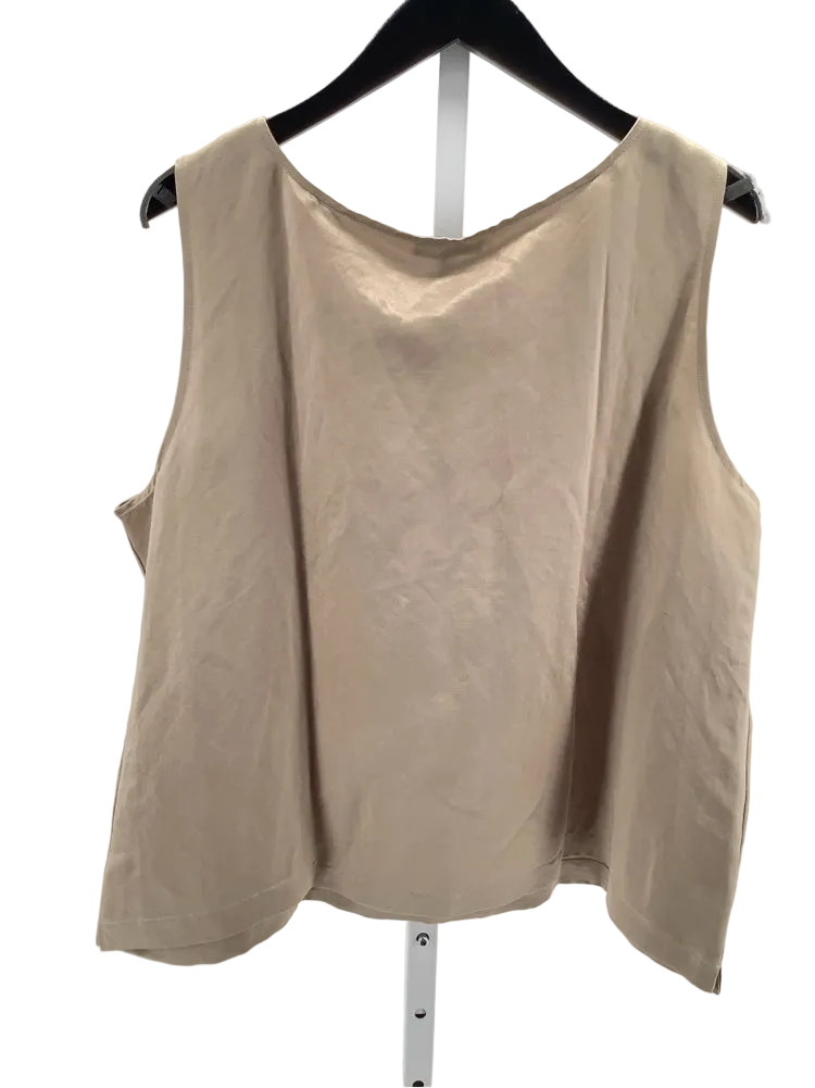 Eileen Fisher Size XL Tan Tank Top