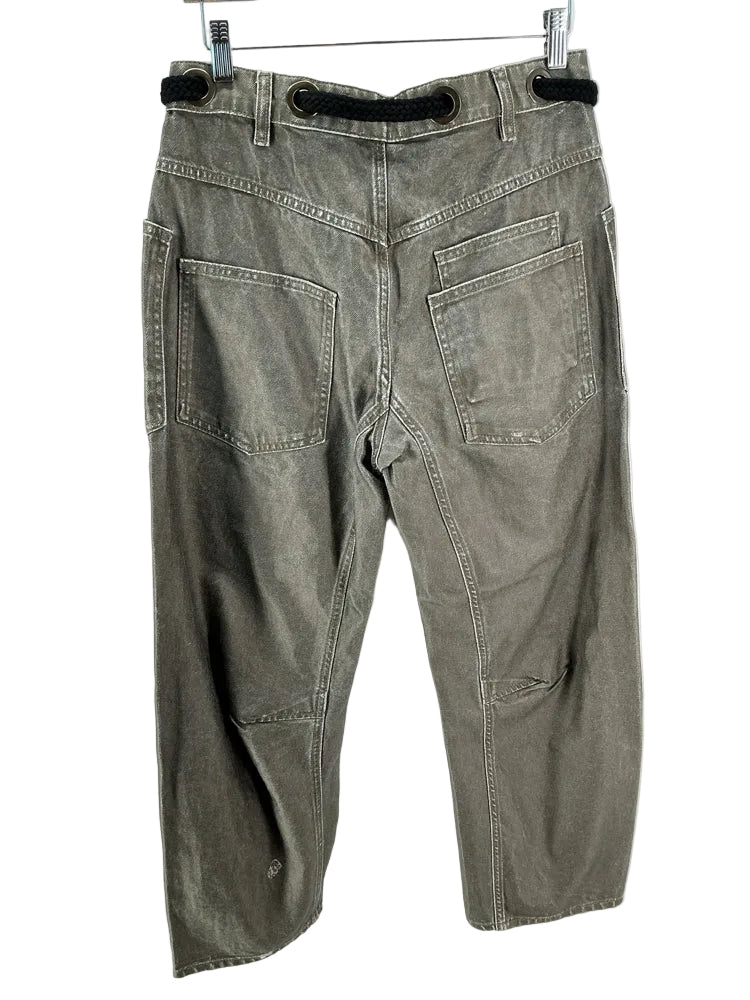 Free People Size 26 Gray Jeans