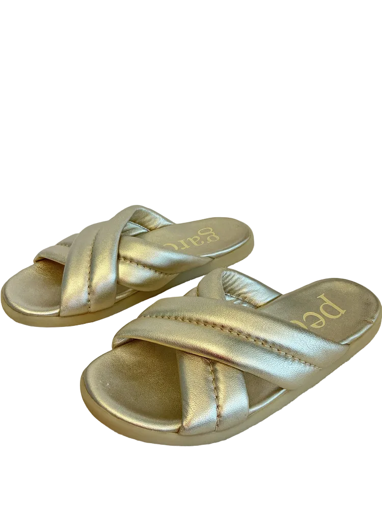 pedro garcia Shoe Size 6 Gold Palas Sandals