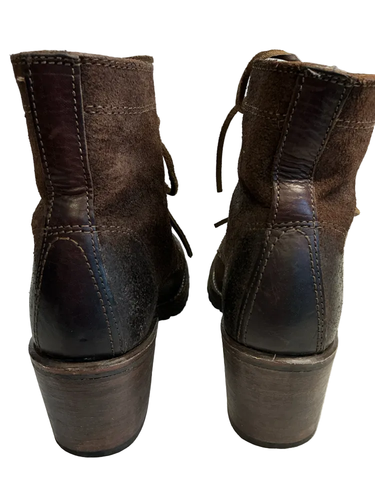 Frye Shoe Size 8 Brown sabrinA Booties
