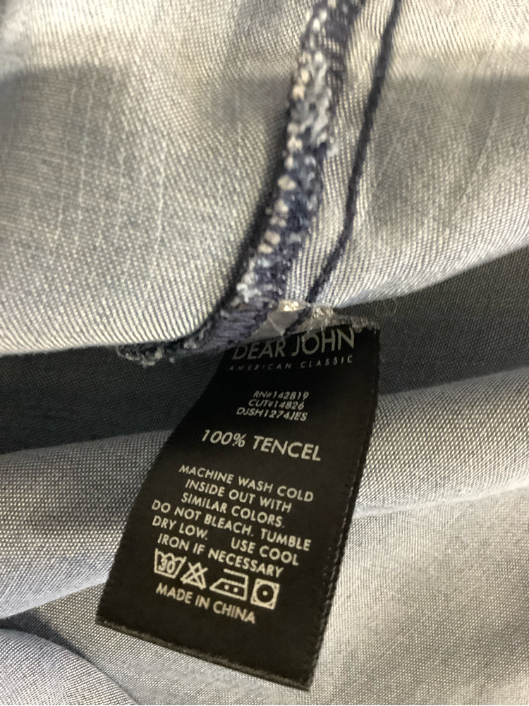 Dear John Size S Blue Multi Shirt