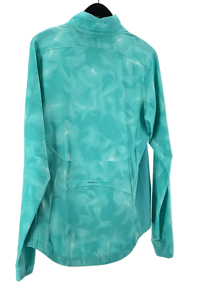 Athleta Size M Blue & White Jacket