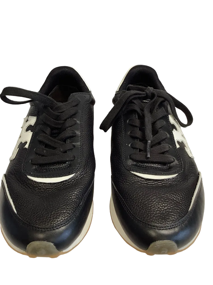 Tory Burch Shoe Size 10 Black & White Destiny Sneakers