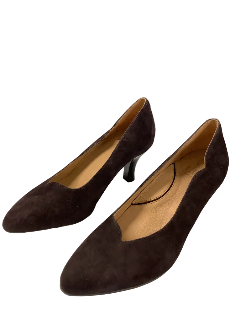 L'Amour Des Pieds Shoe Size 8.5 Brown Bamelle Heels