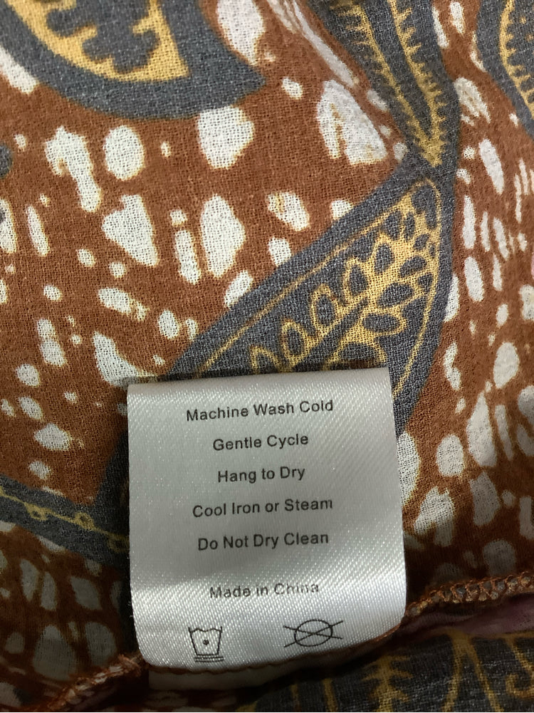 Xirena Size S Brown Multi Shirt