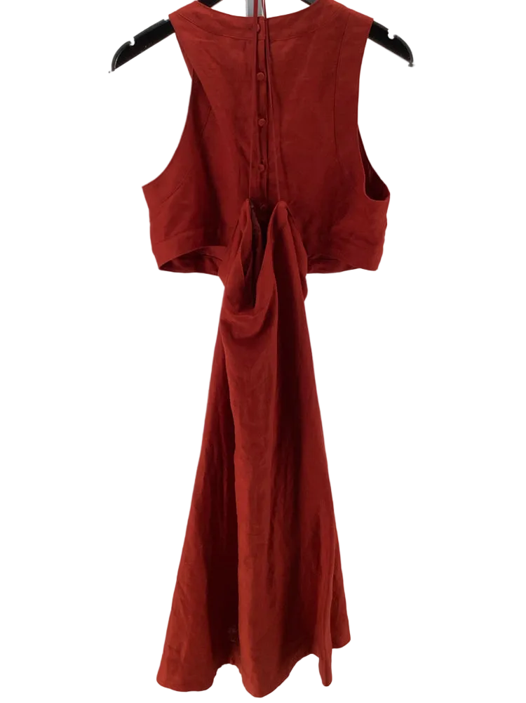 Banana Republic Size 12 Red Dress