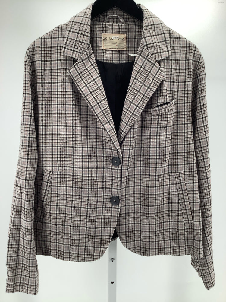 We The Free Size S Gray multi Cali Blazer