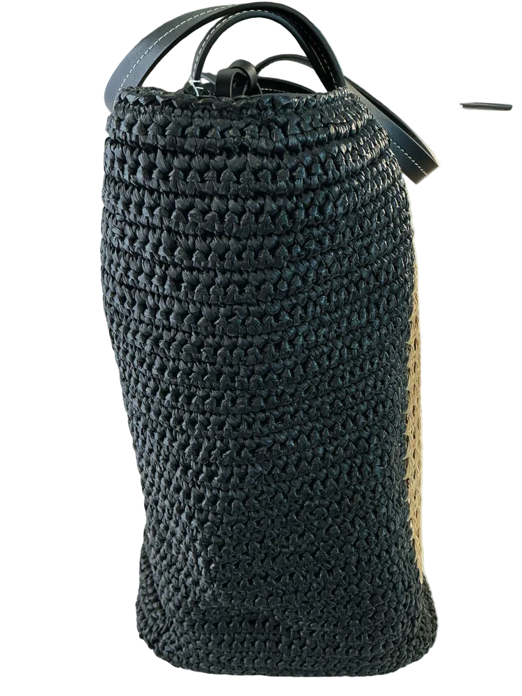 Jenni Kayne Black & Tan Tropez Handbags