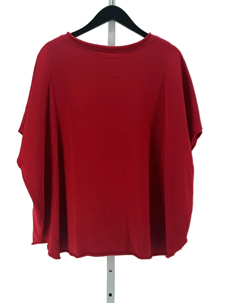Frank & Eileen Size One Size Red Sweatshirt