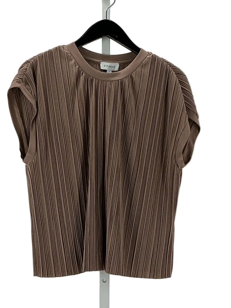 Evereve Size S Brown Shirt