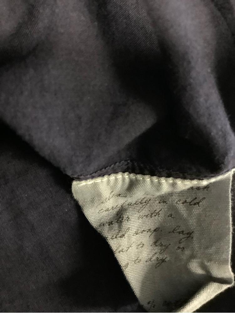 Raquel Allegra Size L Navy & Blue Dress