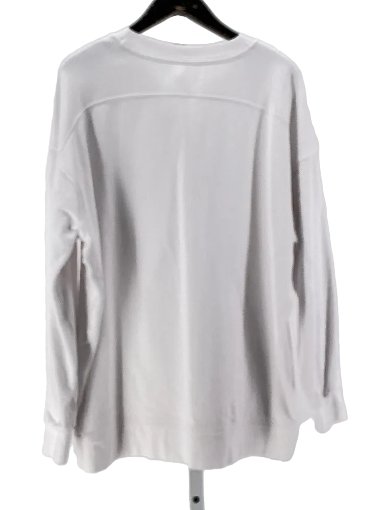 lululemon Size L White Sweatshirt