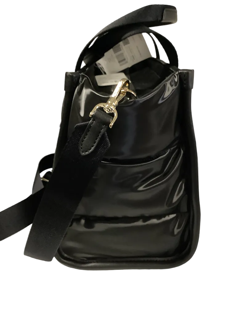 Kate Spade Black Kip Puffy Handbags