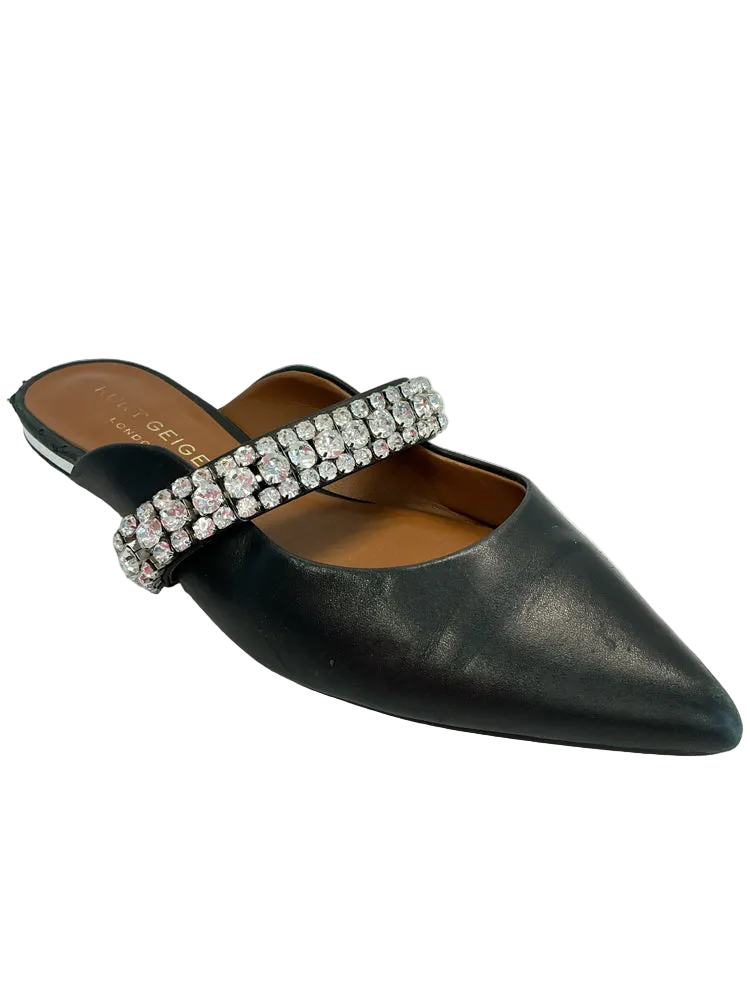 Kurt Geiger Shoe Size 6.5 Black Mules