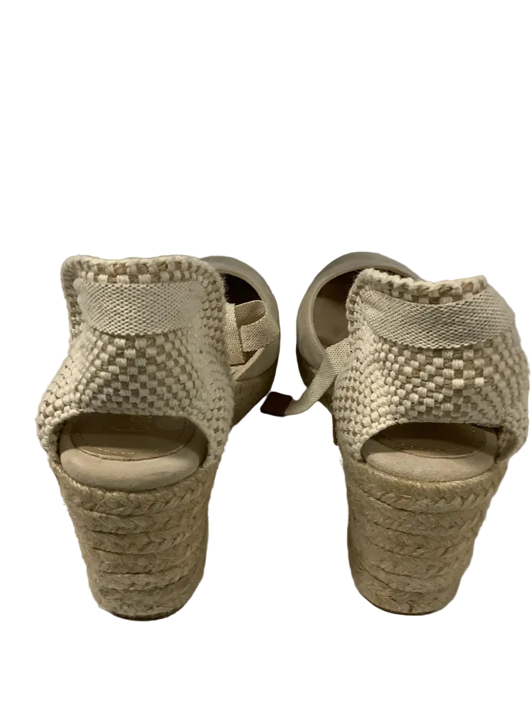 Boden Shoe Size 9 Tan Cassie Wedges