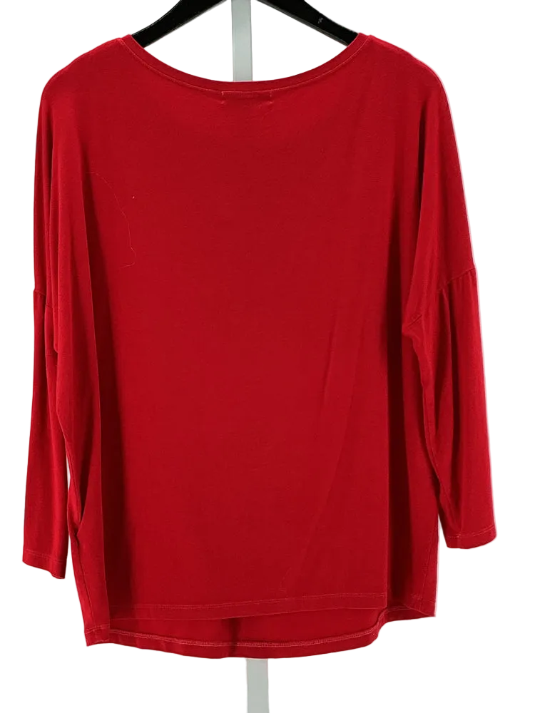 Michael Stars Size M Red Shirt