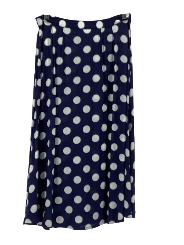 Talbots Size 8P Navy & white Skirt